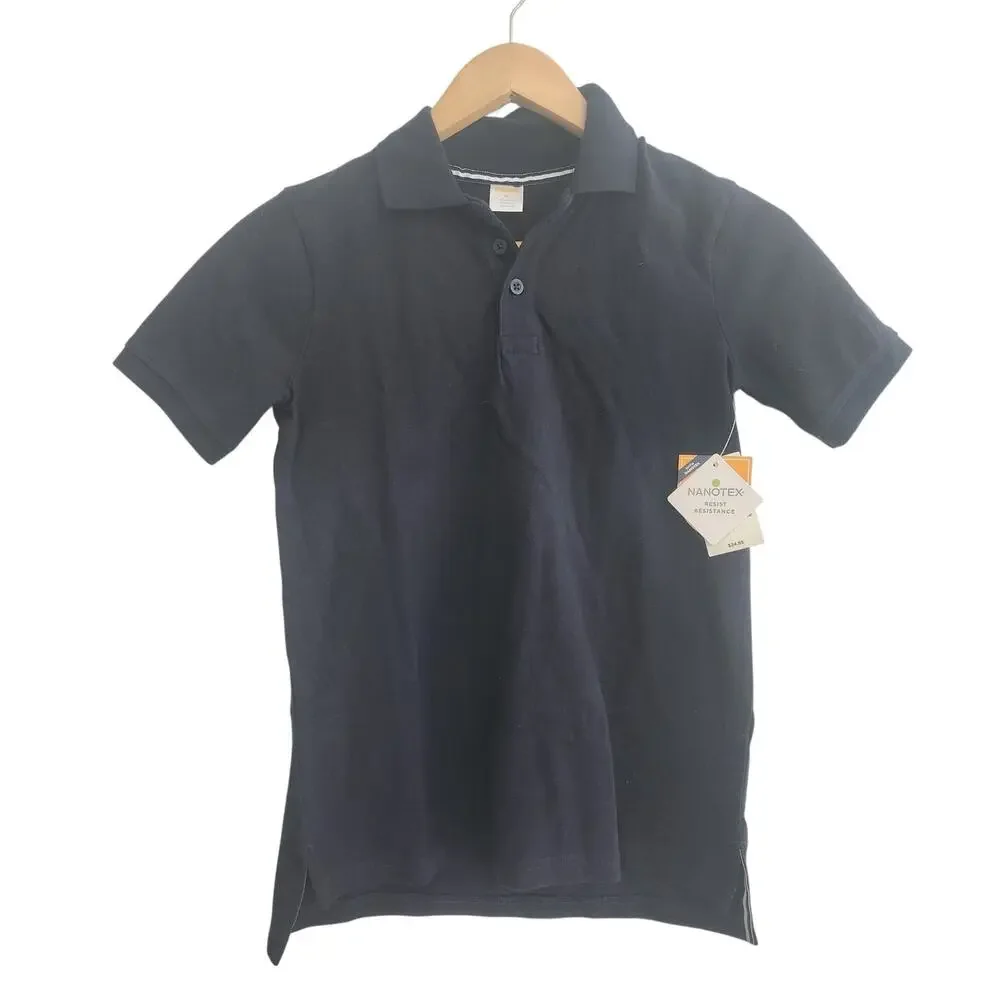 10 New Gymboree Navy cotton polo